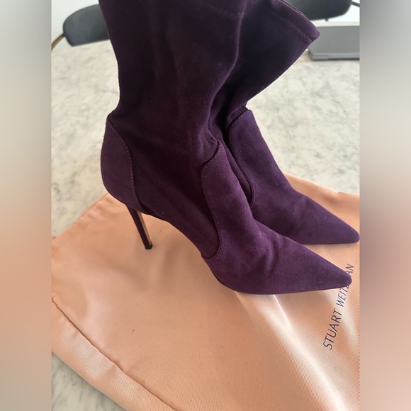 Stuart Weitzman Power Bootie 75 - Picture 9 of 9